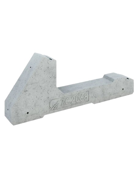 Ballast system with 20° inclination 68kg for photovoltaic modules - ZC2068