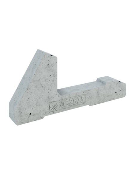 Ballast system with 25° inclination 75kg for photovoltaic modules - ZC2575