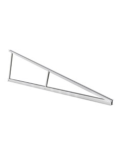Fixed tilt stand kit 15° hypotenuse 2850mm for double module in horizontal - KVN2850-15