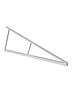Fixed tilt stand kit 20° hypotenuse 2850mm for double module in horizontal - KVN2850-20