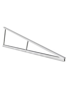 Fixed tilt stand kit 15° hypotenuse 2400mm for double module in horizontal - KVN2400-15