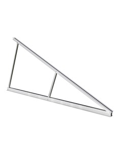 Fixed tilt stand kit 25° hypotenuse 2400mm for double module in horizontal - KVN2400-25