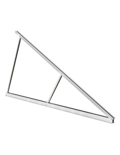 Fixed tilt stand kit 30° hypotenuse 2400mm for double module in horizontal - KVN2400-30