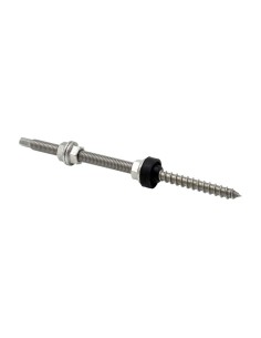 Double threaded screw M10x200mm STA10200 - wood anchor