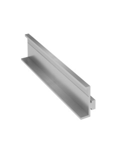 Aluminium junction element for profile PRT2947