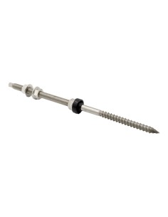 Double threaded screw M12x300mm STA12300 - wood anchor