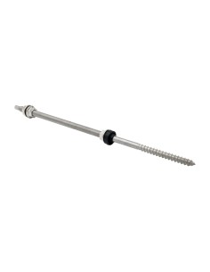 Double threaded screw M12x400mm STA12400 - wood anchor