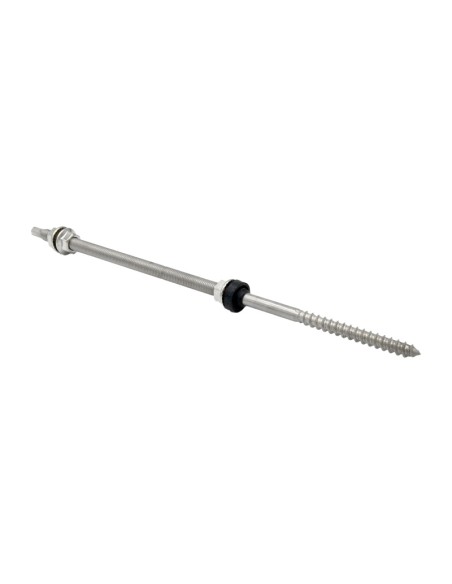 Double threaded screw M12x400mm STA12400 - wood anchor