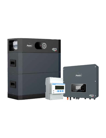 Three-phase storage system 5kW Zucchetti inverter HV SMART 5K 10.24kWh lithium battery