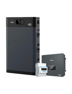 Three-phase storage system 10kW Zucchetti inverter HV SMART 5K 15.36kWh lithium battery
