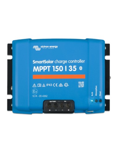 Regolatore di carica MPPT SmartSolar 150/35 150Voc 35A Victron Energy - SCC115035210 | PuntoEnergia Italia