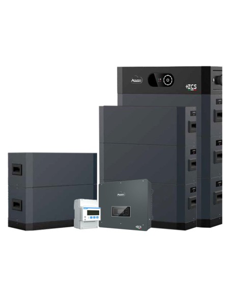 ZCS Azzurro: vendita all'ingrosso Sistema di accumulo trifase inverter 20kW Zucchetti batteria al litio HV SMART 5K 40.96kWh