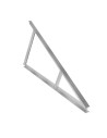 Aluminium triangle vertical module tilt 25-30-35 degrees - KTV0164