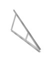 Aluminium triangle vertical module tilt 25-30-35 degrees - KTV0164