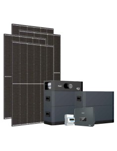 Trifase: vendita all'ingrosso Kit fotovoltaico trifase 15300W inverter 15kW batteria al litio 20.48kWh HV SMART 5K Zucchetti