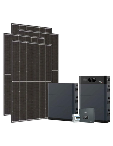 Trifase: vendita all'ingrosso Kit fotovoltaico trifase 20250W inverter 20kW Zucchetti batteria al litio HV SMART 5K 30.72kWh