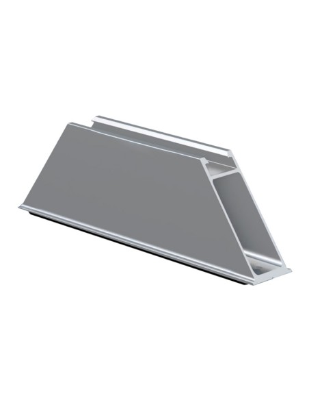 Aluminium bracket profile for trapezoidal sheet metal photovoltaic fixing - PRT2808