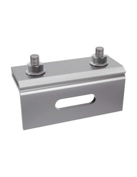 Staffa Inox per lamiera aggraffata standard - STG0055GR