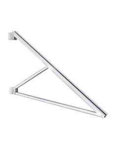 Kit frangisole inclinazione fissa 30° - ipotenusa 1500mm per modulo in orizzontale - KFF30-1500