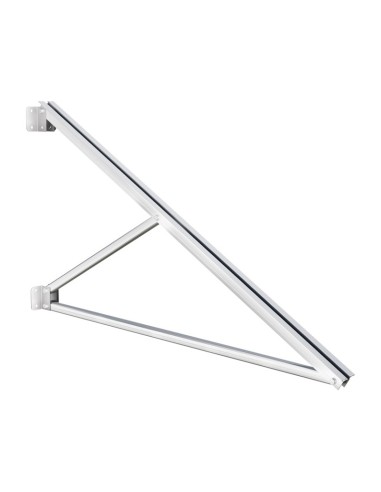 Kit frangisole inclinazione fissa 30° - ipotenusa 1500mm per modulo in orizzontale - KFF30-1500
