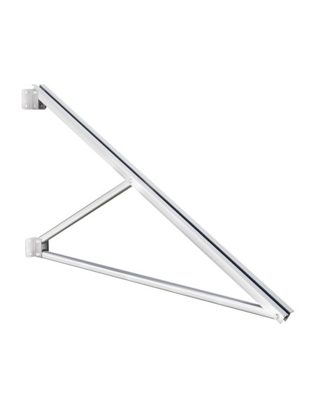 Kit frangisole inclinazione fissa 30° - ipotenusa 1500mm per modulo in orizzontale - KFF30-1500