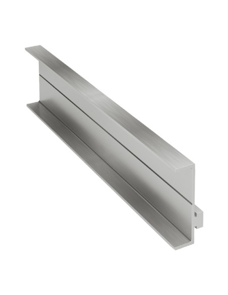 Aluminium junction element for profile PRT4689