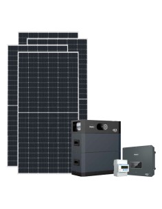 Trifase: vendita all'ingrosso Kit fotovoltaico trifase 10530W inverter 10kW Zucchetti batteria al litio HV SMART 5K 10.24kWh