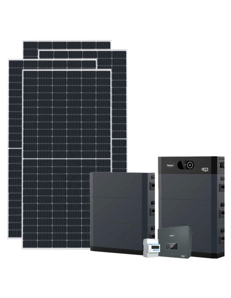 Trifase: vendita all'ingrosso Kit fotovoltaico trifase 20475W inverter 20kW batteria al litio 30.72kWh HV SMART 5K Zucchetti