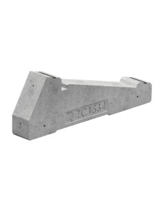 Zavorra con inclinazione 15° 64kg per moduli fotovoltaici - ZC1564