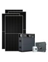Three-phase photovoltaic kit 10030W 10kW Zucchetti inverter HV SMART 5K 10.24kWh lithium battery