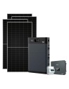 Three-phase photovoltaic kit 15340W 15kW Zucchetti inverter HV SMART 5K 15.36kWh lithium battery