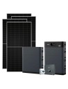 Three-phase photovoltaic kit 20060W 20kW Zucchetti inverter HV SMART 5K 30.72kWh lithium battery
