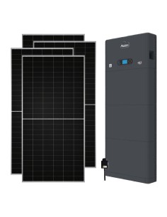 Single-phase photovoltaic kit 7080W 6kW inverter Zucchetti All in one HV ZBT 5K 10.24kWh lithium battery