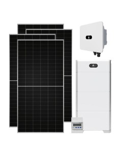 Trifase: vendita all'ingrosso Kit fotovoltaico trifase 12390W inverter 12kW MB0 Huawei batteria al litio 15kWh LUNA2000 BMS