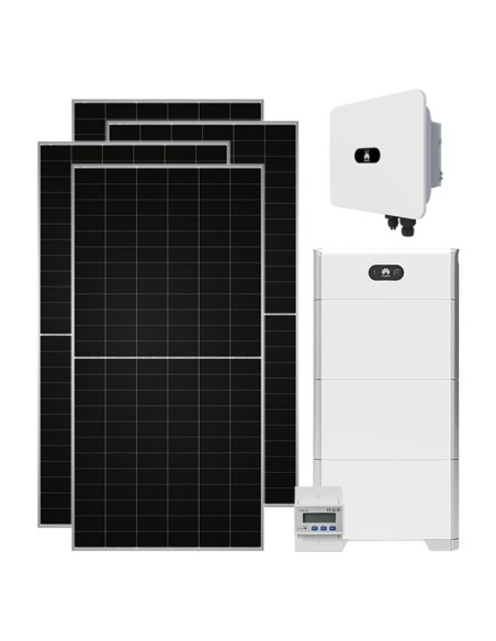 Three-phase photovoltaic kit 17700W Huawei MB0 inverter 17kW LUNA2000 15kWh lithium battery BMS