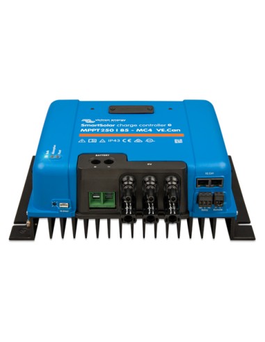 SmartSolar MPPT charge controller 250/85 MC4 VE. Can 250Voc 85A Victron Energy - SCC125085511