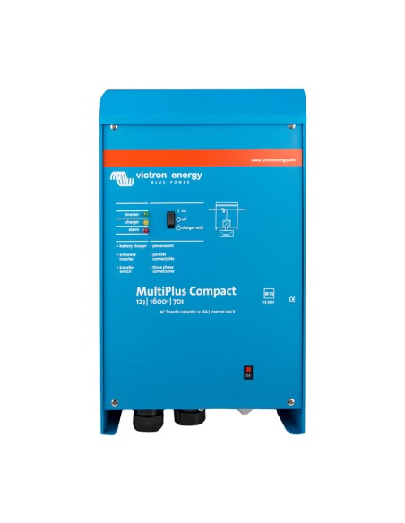 Inverter/Caricabatterie MultiPlus Compact 1300W 12V 1600VA Victron Energy  C12/1600/70-16 - CMP122160000