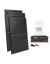 Single-phase photovoltaic kit 3600W 3.6kW inverter Solis Pylontech US5000 4.8kWh lithium battery