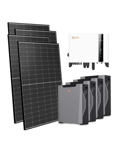 Trifase: vendita all'ingrosso Kit fotovoltaico trifase 10800W inverter 10kW Solis batteria al litio Weco 5k3 XP 21.48kWh