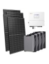 Trifase: vendita all'ingrosso Kit fotovoltaico trifase 19800W inverter 20kW Solis batteria al litio Weco 5k3 XP 21.48kWh