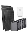 Trifase: vendita all'ingrosso Kit fotovoltaico trifase 29700W inverter 30kW Solis batteria al litio Weco 5k3 XP 32.22kWh